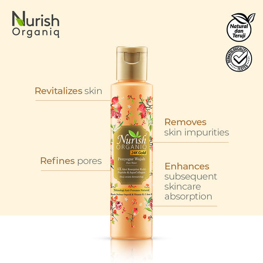 Toner Muka Emas 24K 100ml