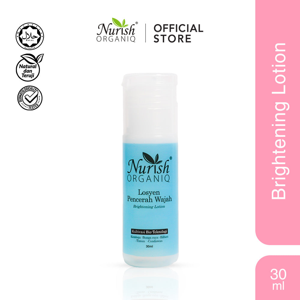 NEW Nurish Organiq Brightening Lotion 30ml