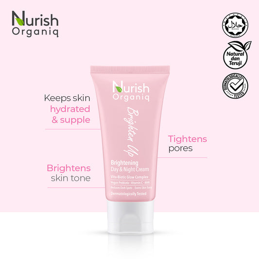 Krim Muka Cerah Siang & Malam 40ml