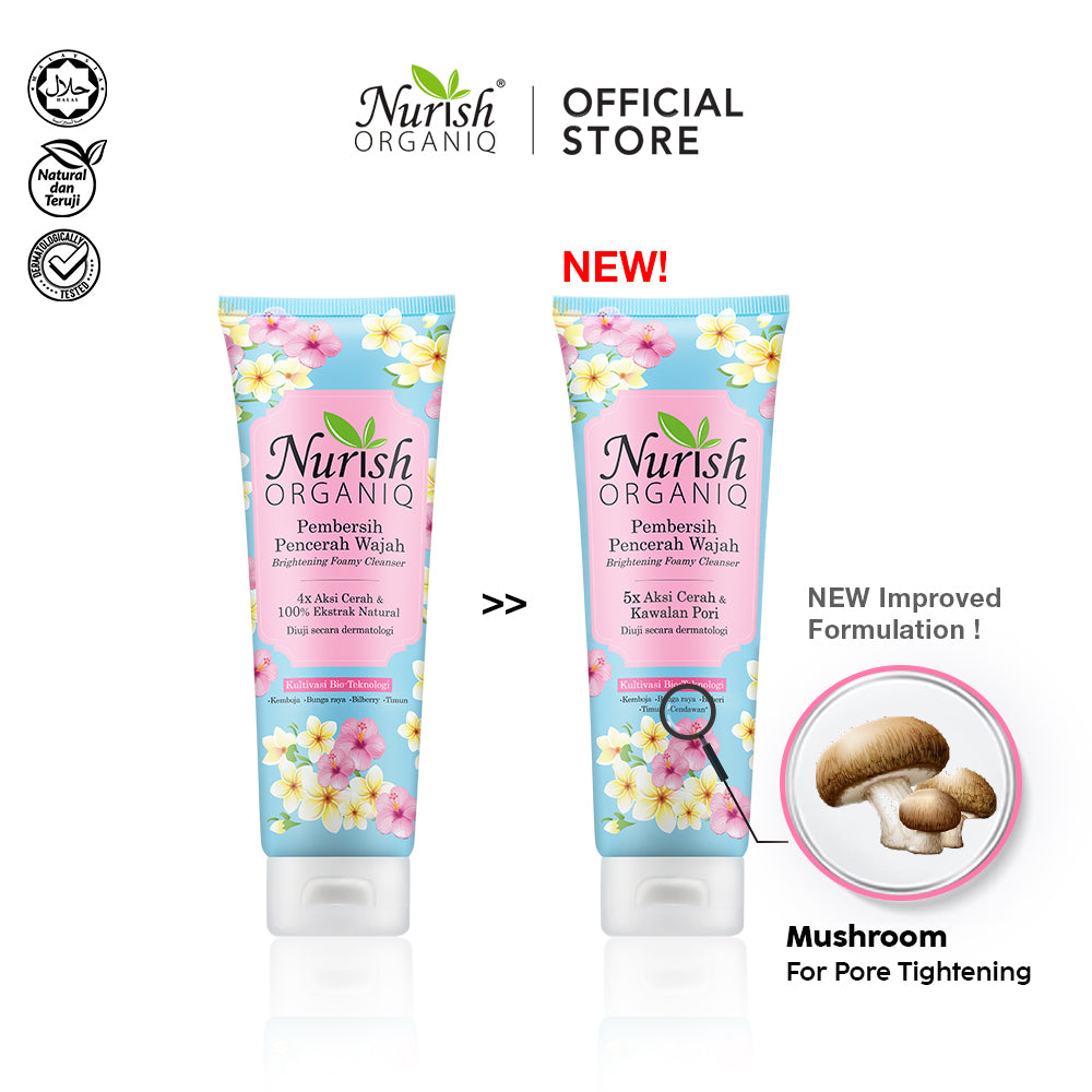 NEW Brightening Foamy Cleanser 100ml
