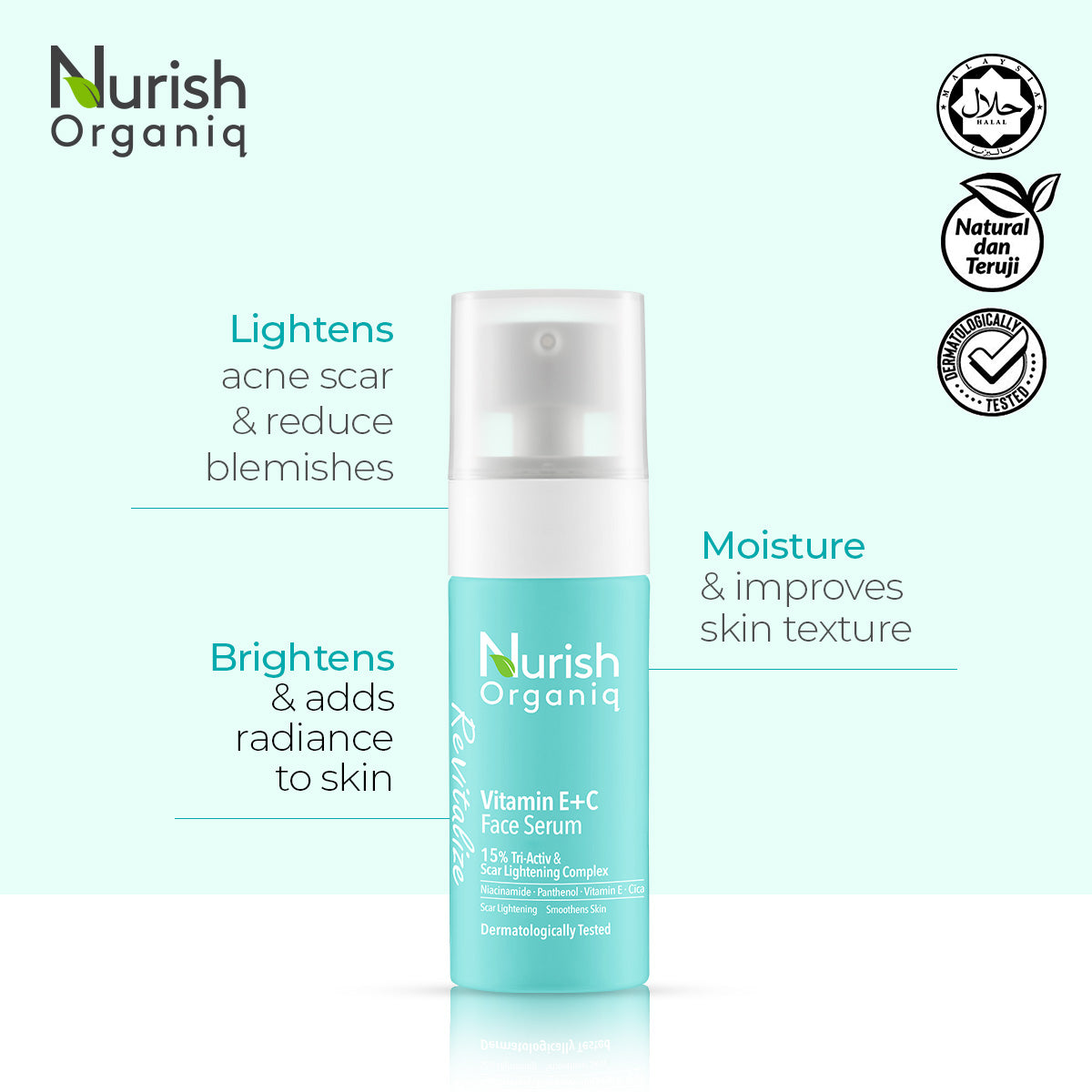 Serum Muka Revitalize Vitamin E+C 20ml