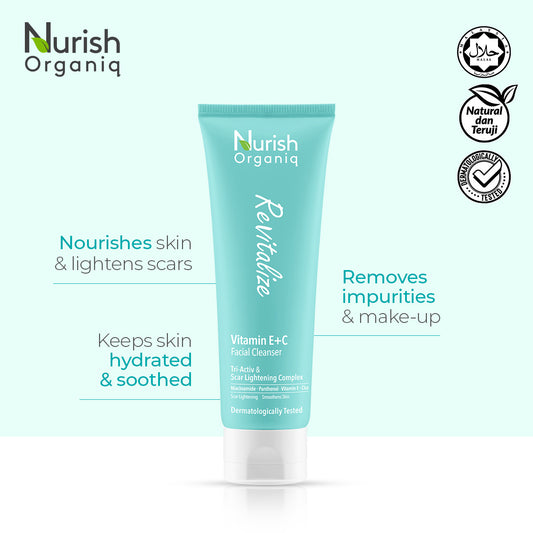 Pembersih Muka Revitalize Vitamin E+C 100ml
