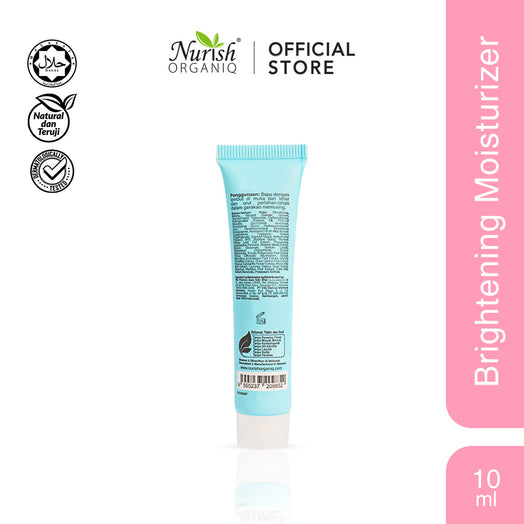 NEW Nurish Organiq Brightening Day & Night Cream 10ml