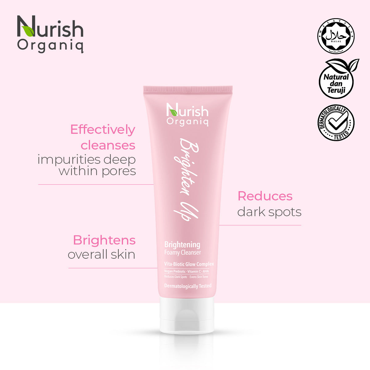 Brightening Foamy Cleanser 100ml