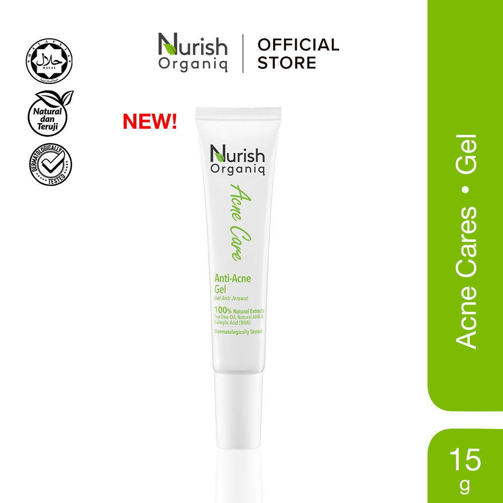 Nurish Organiq Teen Gel Anti Jerawat 15g