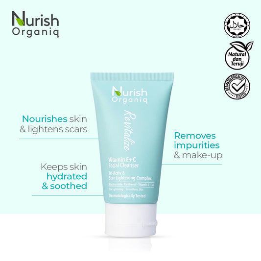 Revitalize Vitamin E+C Facial Cleanser 50ml