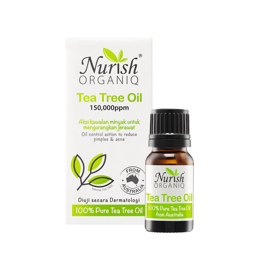 Nurish Organiq Tea Tree Oil 10ml