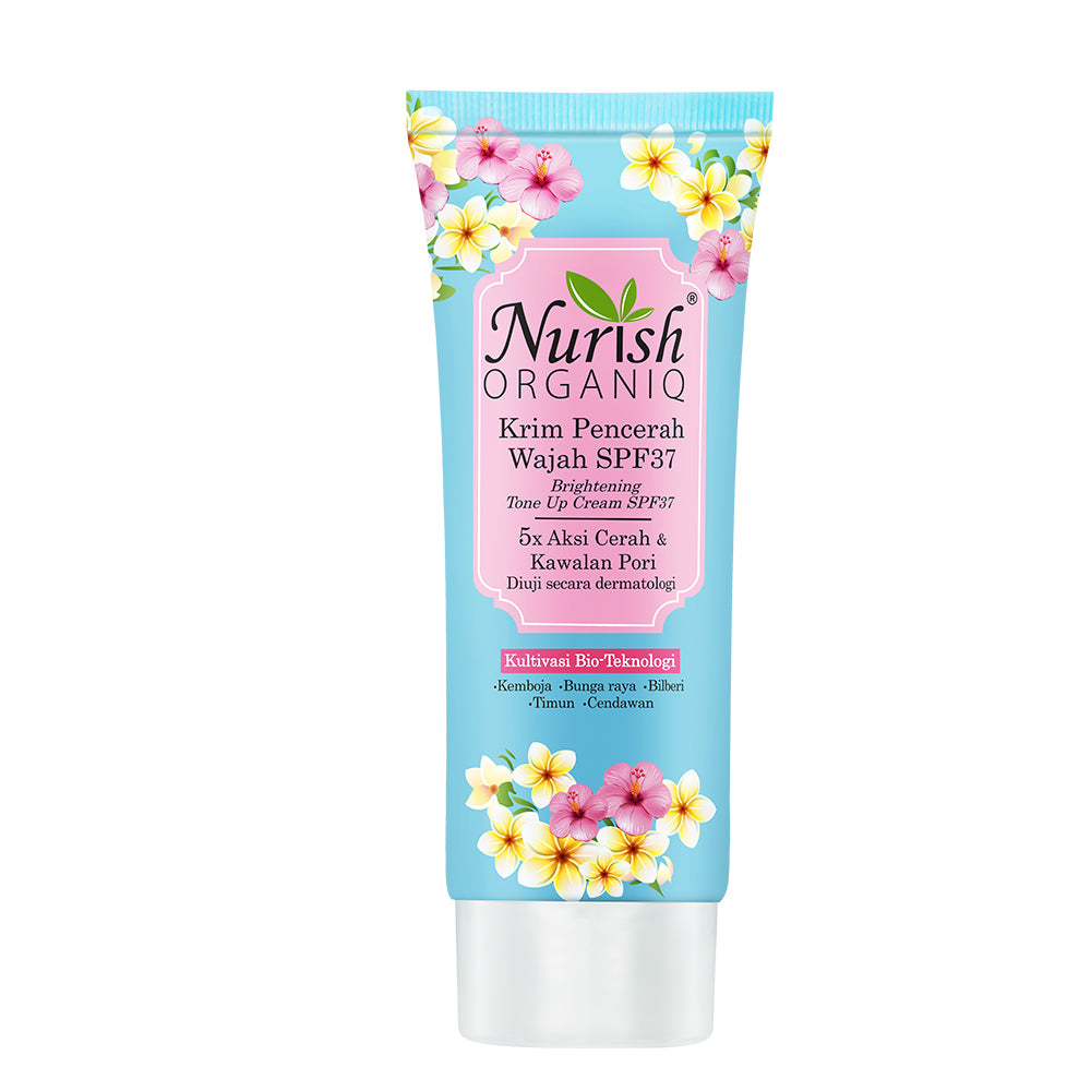 NEW Nurish Organiq Brightening Tone Up Cream SPF37