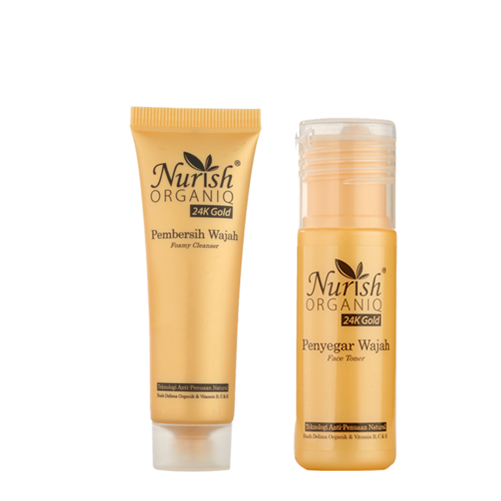 Nurish Organiq 24K Gold Essential Started Trial Set [NOT FOR SALE]